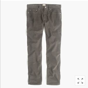 Men’s Grey J Crew Corduroy Pants Size 31/30